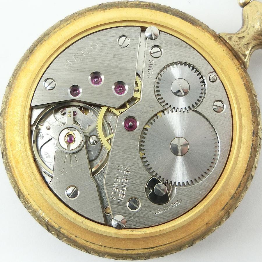 Neuchatel Pocket Watch 17 Jewels Incabloc Aero Vintage Fisherman Design  Swiss | eBay