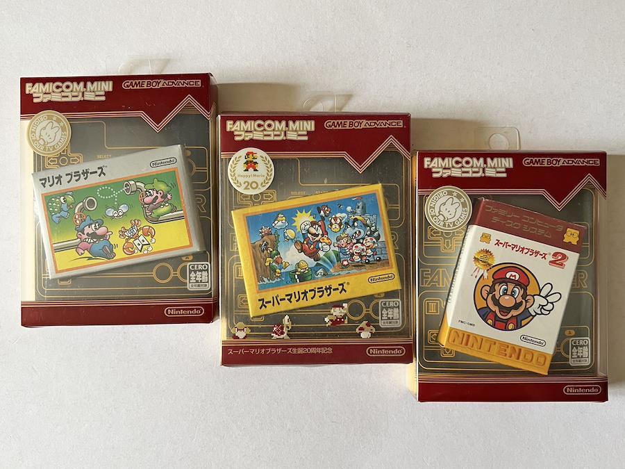 Famicom Mini Super Mario Bros. GAMEBOY ADVANCE Japan Version