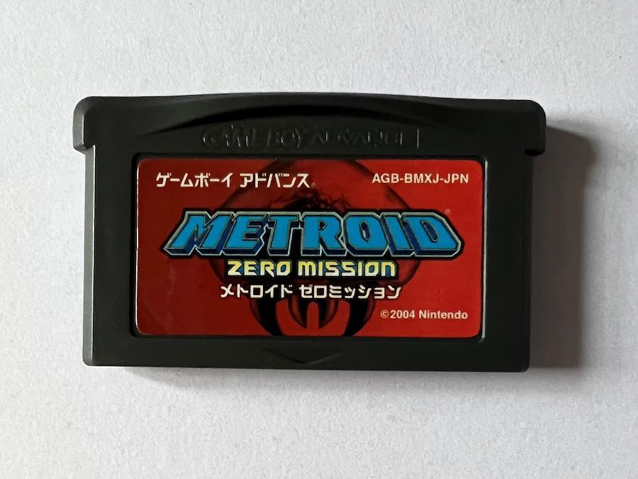 国内正規販売店】 GBA メトロイドゼロミッション 箱説有 ゲームボーイ