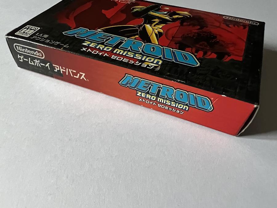 GBA Metroid Zero Mission box theory available Game Boy Advance