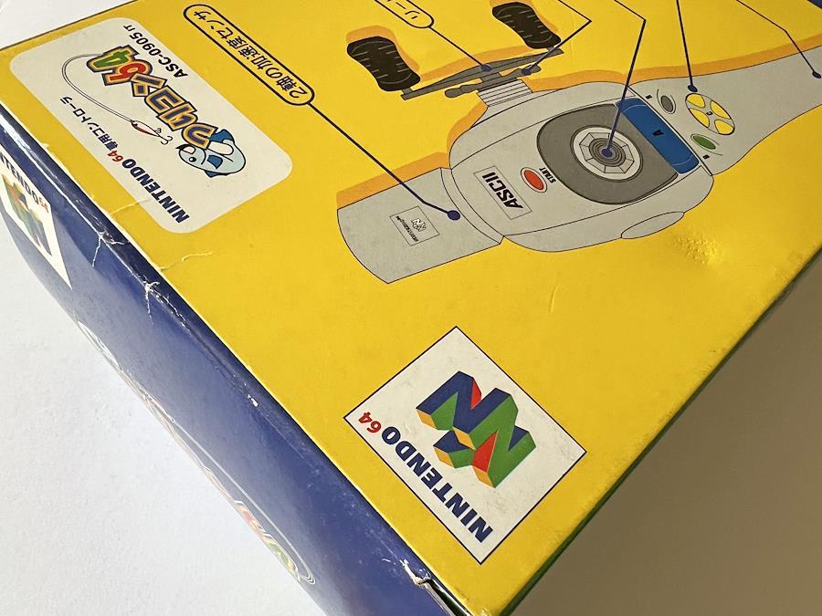 N64 釣りコン 箱説あり Nintendo 64 ニンテンドー64 Fishing Controller-