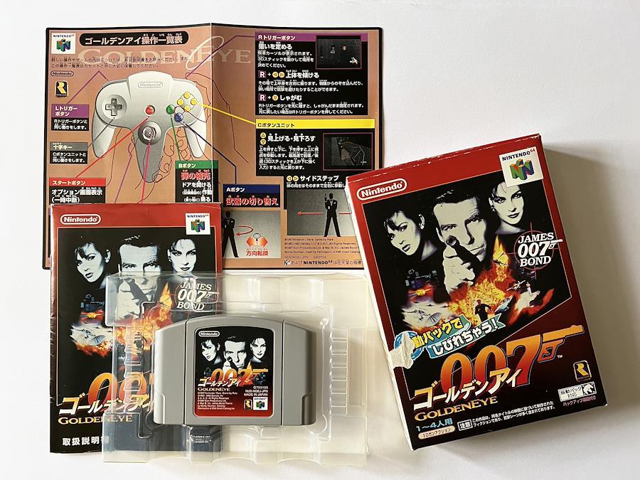 007 Goldeneye Nintendo 64 N64 Authentic Video Game 