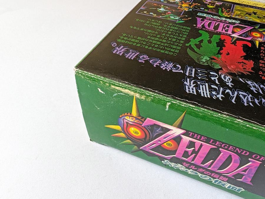 保証書付】 Majoras Zelda of Legend N64 64 箱説メモリーあり