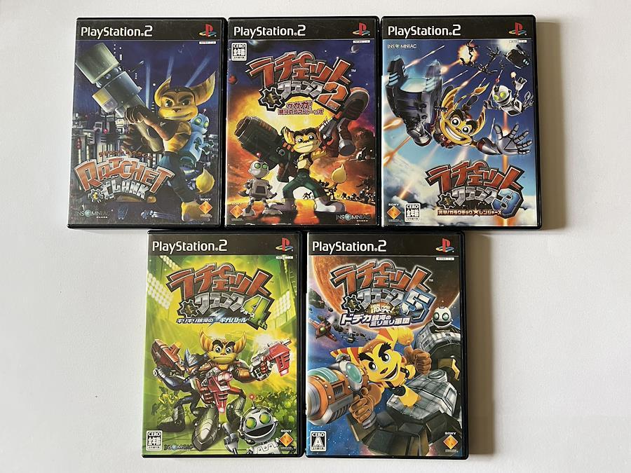 Buy PS2 Ratchet and Clank 1 2 3 5 set PlayStation from Japan - Buy Plus exclusive items from Japan | ZenPlus