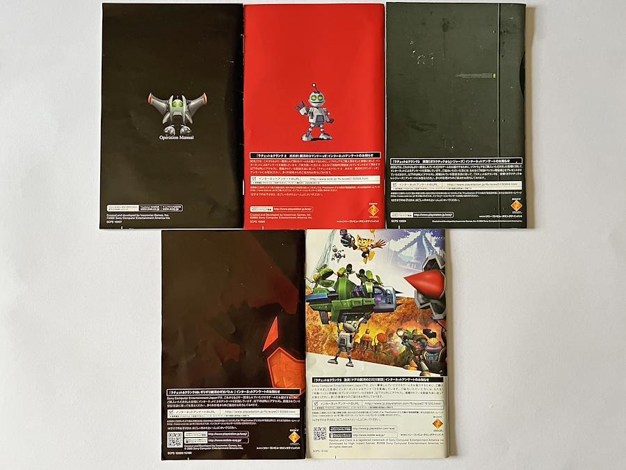 Buy PS2 Ratchet and Clank 1 2 3 4 5 set PlayStation from Japan