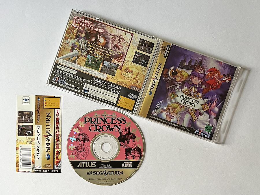 Buy Sega Saturn Princess Crown with obi from Japan - Buy authentic