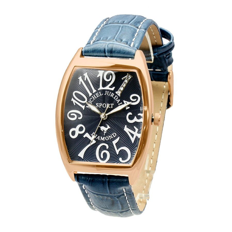 Michel Jordan MICHEL JURDAIN tonneau diamond SG-1100-8 unisex watch  wristwatch quartz