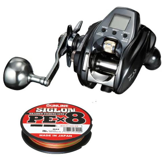 Daiwa 22 Seaborg 200JL PE Line No. 2 300m Set (Sunline Sigmaro...