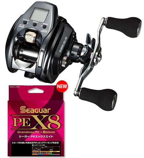 Buy Daiwa 22 Seaborg 200J-DH PE Line No. 2 300m Set (Seger PE X8