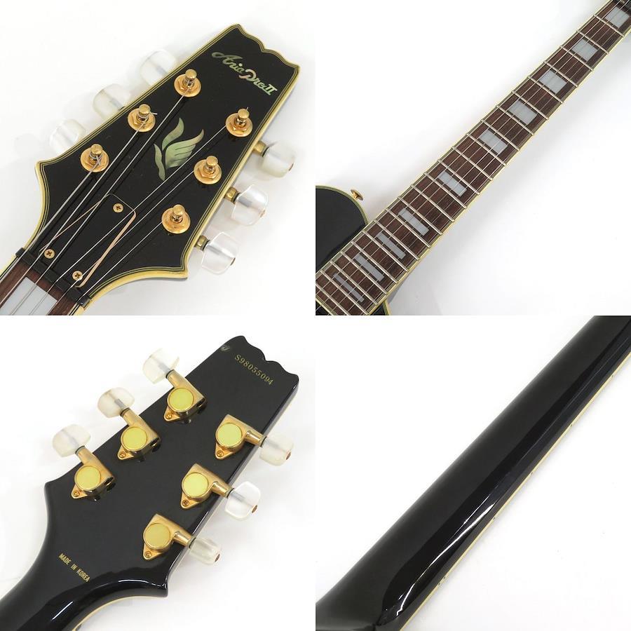 Aria Pro II PE-DLX ブラック アリアプロ２ エレキギター - ギター