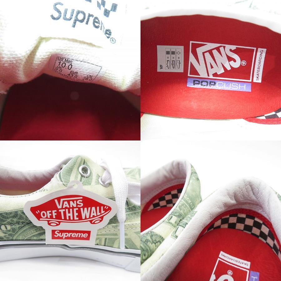 Buy [unused] VANS×Supreme Skate Era Vans Supreme Dollar Era Dollar