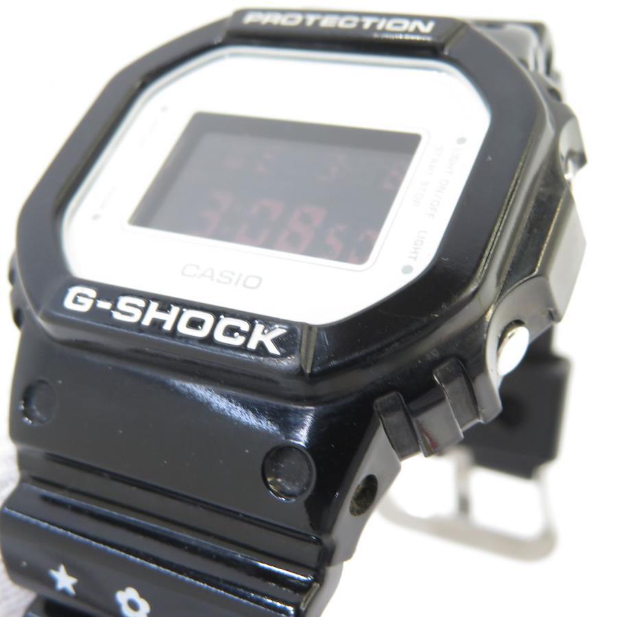 CASIO Casio G-SHOCK MEDICOM TOY Medicom Toy Collaboration Model  DW-5600MT-1JR Wristwatch *Used