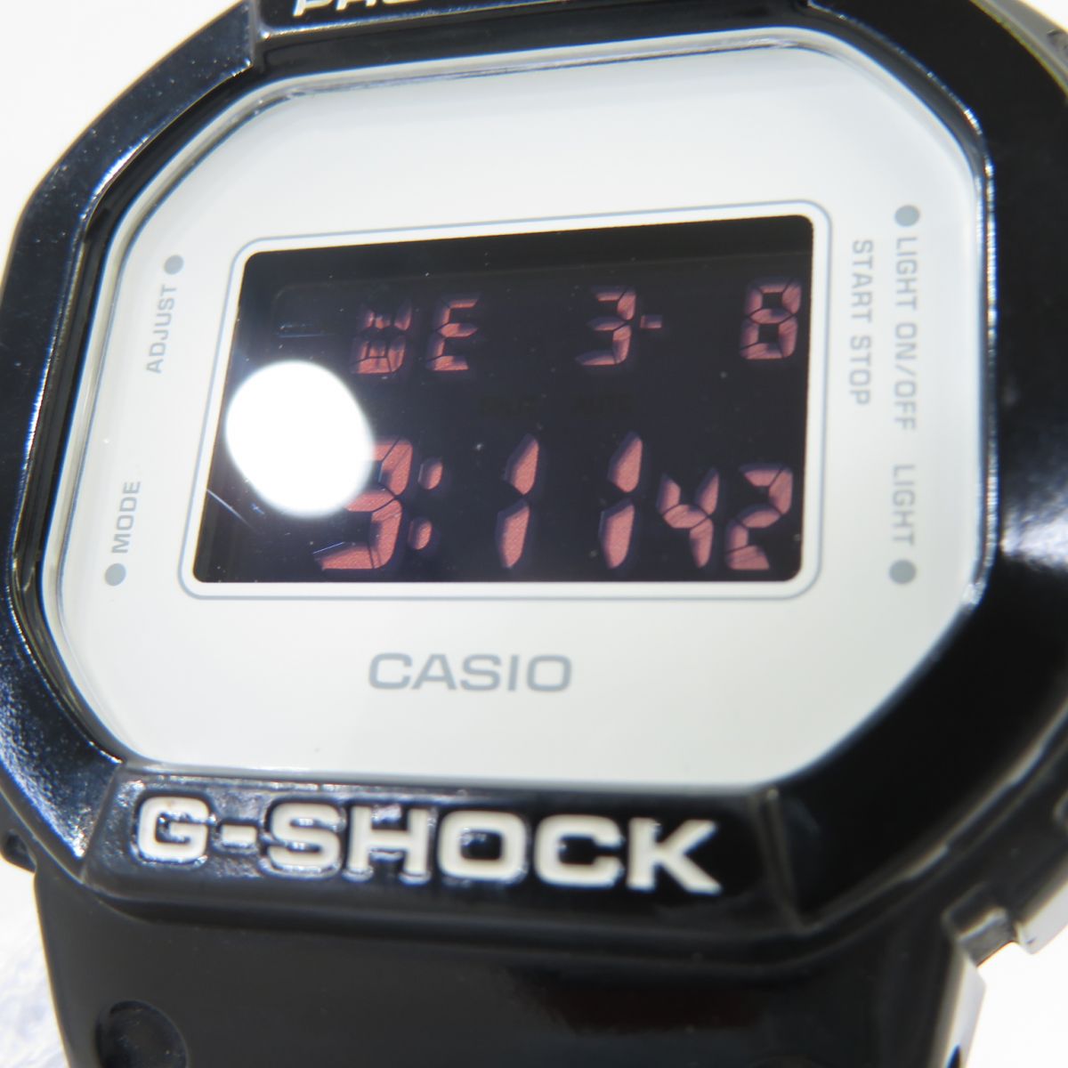 CASIO Casio G-SHOCK MEDICOM TOY Medicom Toy Collaboration Model  DW-5600MT-1JR Wristwatch *Used