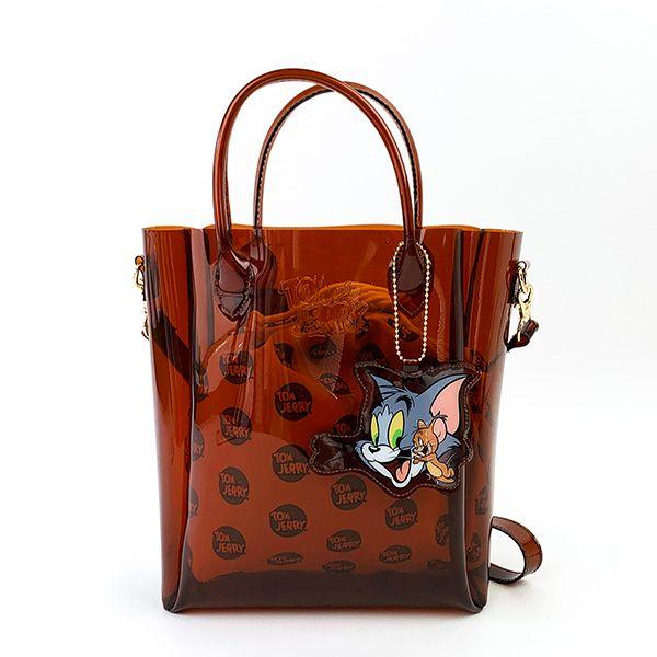 Buy tom and jerry combination clear bag brown bag from Japan - Buy