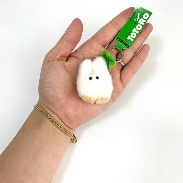 My Neighbor Small Totoro Fluffy Plush Keychain Studio Ghibli Japan