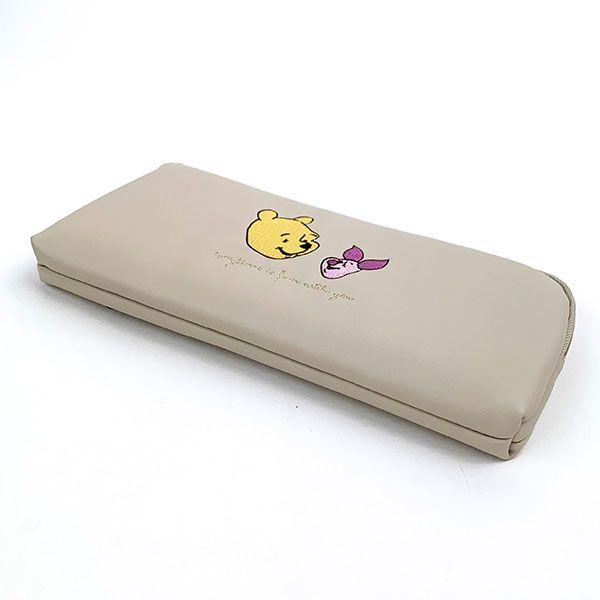 Buy Disney Winnie the Pooh Slim Gadget Pouch Accessory Case Beige from  Japan - Buy authentic Plus exclusive items from Japan