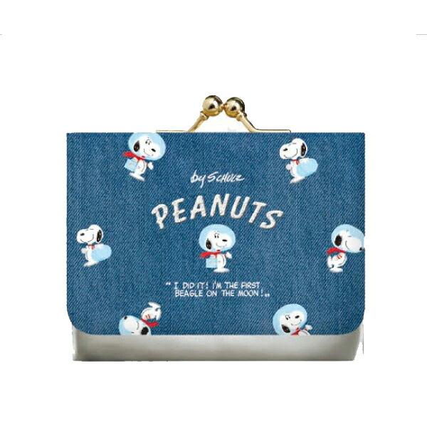 PEANUTS スヌーピー アストロノーツ フラットタッチシリーズ コンパクト財布 財布 グッズ (MCOR)(PWD)