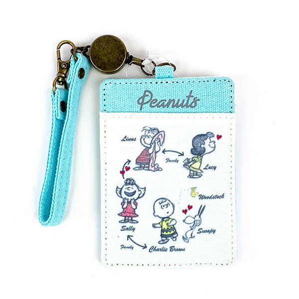 Buy Single pass case with Snoopy reel Sketch correlation diagram PEANUTS  Commuter case Ivory from Japan - Buy authentic Plus exclusive items from  Japan