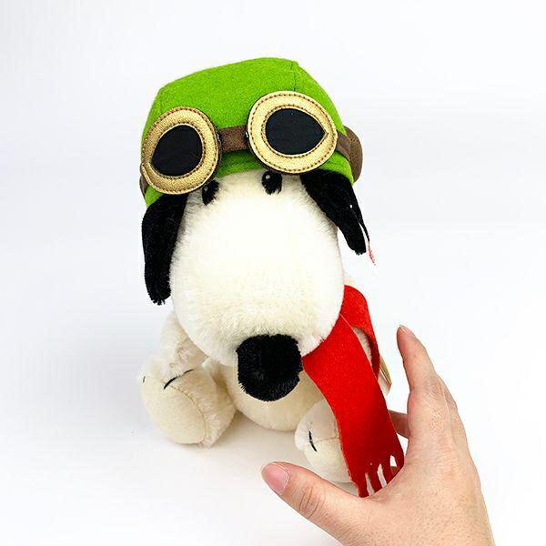 Japan Limited Limited 1500 Steiff Snoopy Flying Ace Plush Genuine