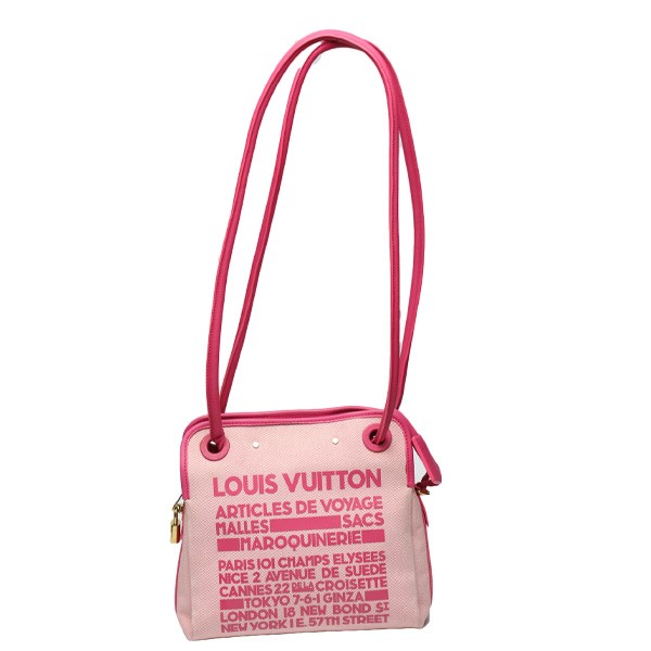 LOUIS VUITTON Rider Shoulder Bag Cruise Collection Pink M92809 LV