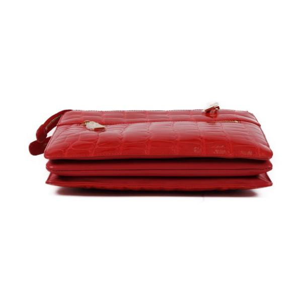 Buy 【Brand new】 2way Crocodile Shining 3360SN Red Shoulder Bag ...