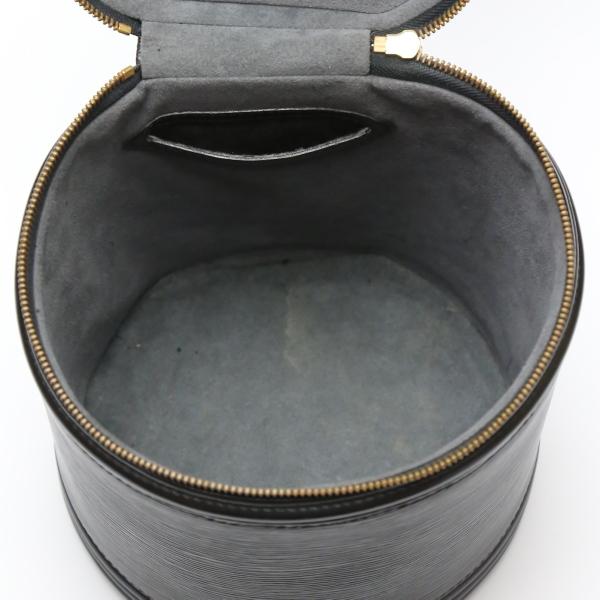 Japan Used Bag] Used Louis Vuitton Cannes Epi Creel Black/Noir/Black/Handbag/M4