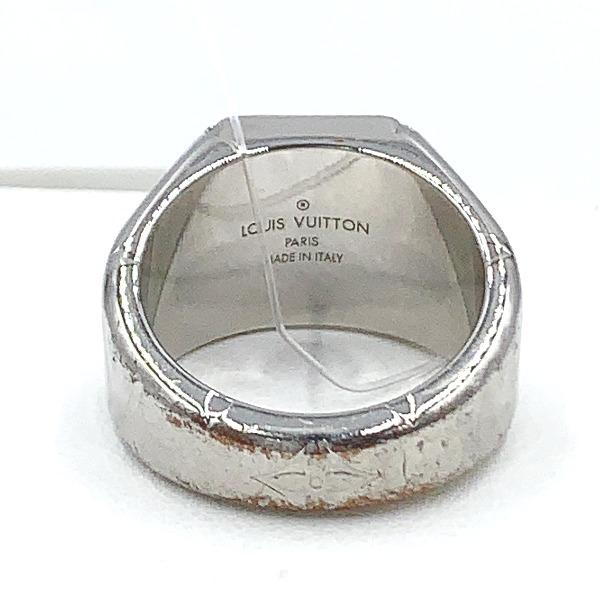 Buy [Used] LOUIS VUITTON signet ring ring LV logo monogram flower silver  plated GP M62487 size M from Japan - Buy authentic Plus exclusive items  from Japan