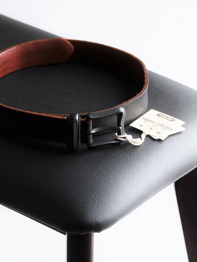 Vintage Works ヴィンテージワークス Leather belt 5Hole レザーベルト