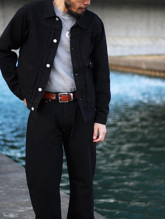 TCB 牛仔褲30 年代夾克黑色/黑色(48) - 網購日本原版商品，點對點直送