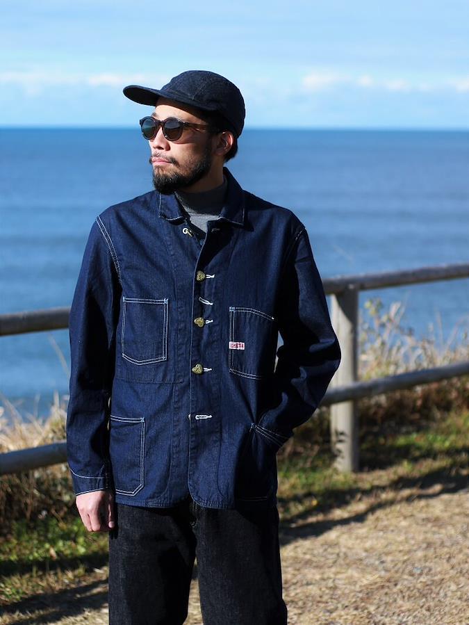 TCB jeans Tabbys Coat denim サイズ38 全国総量無料で