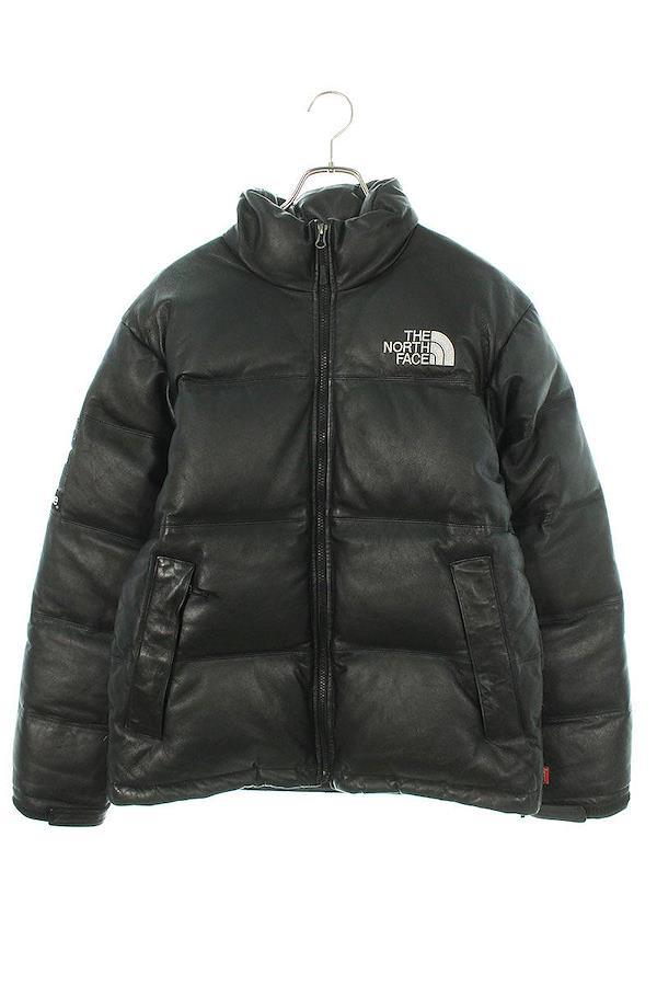 Buy Supreme SUPREME × North Face Size: S 17AW Leather Nuptse Jacket All  leather Nuptse down jacket from Japan - Buy authentic Plus exclusive items  from Japan | ZenPlus