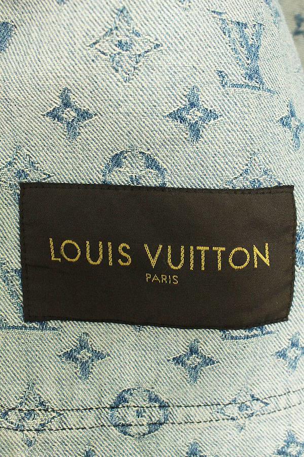 Buy Supreme Louis Vuitton SUPREME LOUISVUITTON Size: 48 17AW LV Jacquard  Denim Chore Coat Monogram jacquard denim jacket from Japan - Buy authentic  Plus exclusive items from Japan