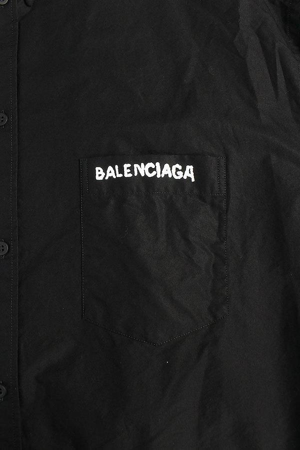 バレンシアガ BALENCIAGA サイズ：39 23AW 751917 TNM60 ロゴプリント ...