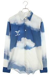 Buy Louis Vuitton 20AW LV Leaf Denim Baseball Short Sleeve Shirt