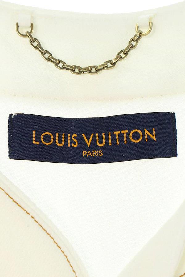 Louis Vuitton Louis Vuitton EMBOSSED MONOGRAM BASEBALL SHIRT in