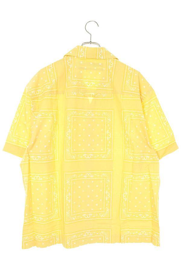 JACQUEMUS Size: 50 23SS 23E216SH201 Paisley Bandana Pattern Open Short  Sleeve Shirt
