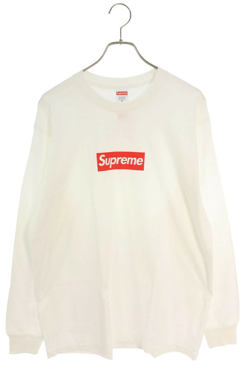 Buy SUPREME Size: M 20AW Box Logo L/S Tee Box logo long sleeve cut and sew  from Japan - Buy authentic Plus exclusive items from Japan | ZenPlus