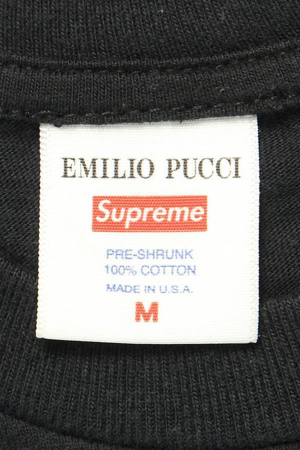 Buy Supreme SUPREME × Emilio Pucci Size: M 21SS Pucci Box Logo Tee