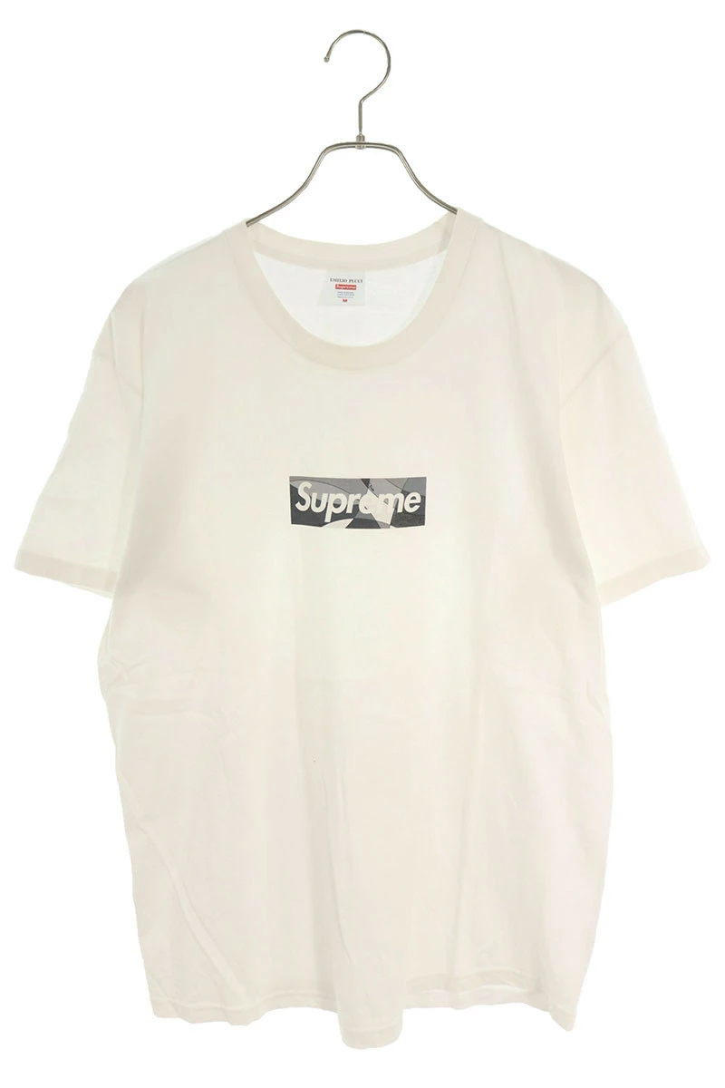 Buy SUPREME x Emilio Pucci Size: M 21SS Pucci Box Logo Tee Pucci box logo T- shirt from Japan - Buy authentic Plus exclusive items from Japan | ZenPlus