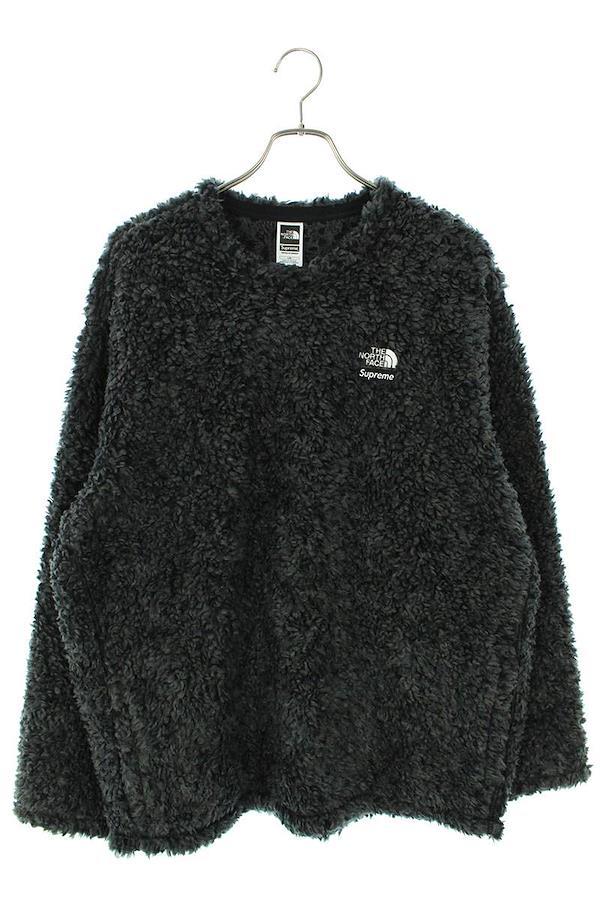 Supreme SUPREME × North Face Size: L 23SS High Pile Fleece Pullover Crew  neck fleece pile sweatshirt