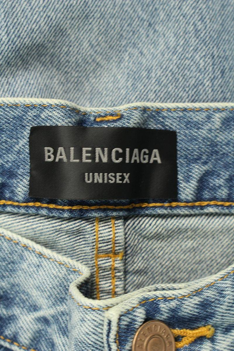 バレンシアガ BALENCIAGA サイズ：L 23AW 697833 TDW14 デストロイ加工