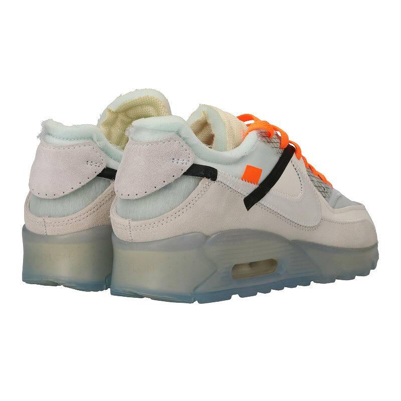 Buy Nike off-white NIKE OFF-WHITE Size: 26cm AIR MAX 90 AA7293-100