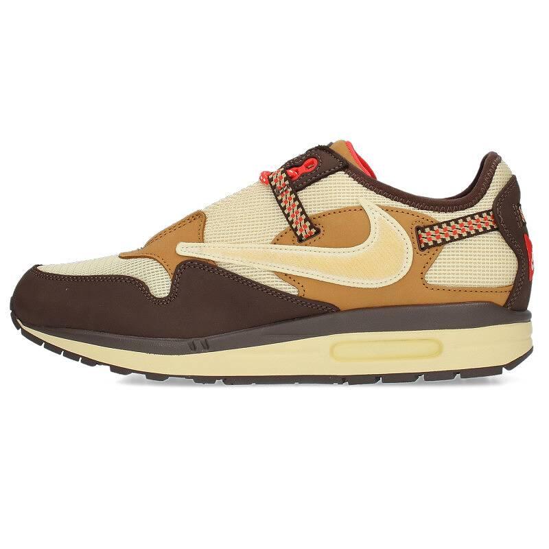 Nike / NIKE × Travis Scott Size: 28.5cm AIR MAX 1 CACTUS JACK BAROQUE BROWN  DO9392-200 Air Max 1 baroque brown low-cut sneakers