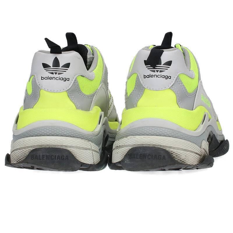 BALENCIAGA x Adidas Size: 43 TRIPLE S TRAINERS Triple S lace-up sneakers