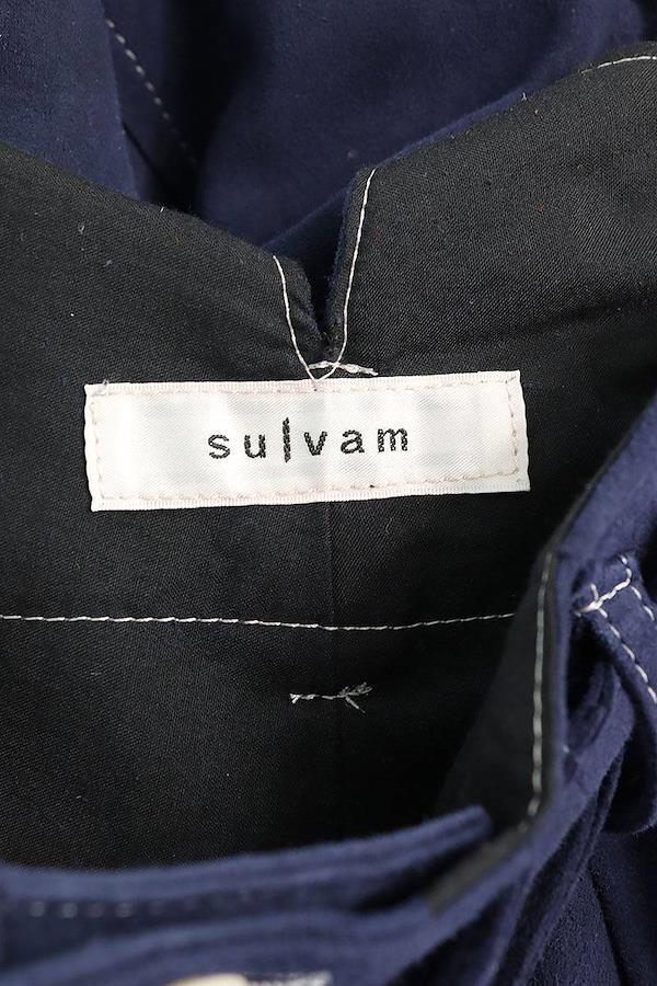 サルバム sulvam サイズ：M SF-P10-900 スウェードカットオフスカート ...