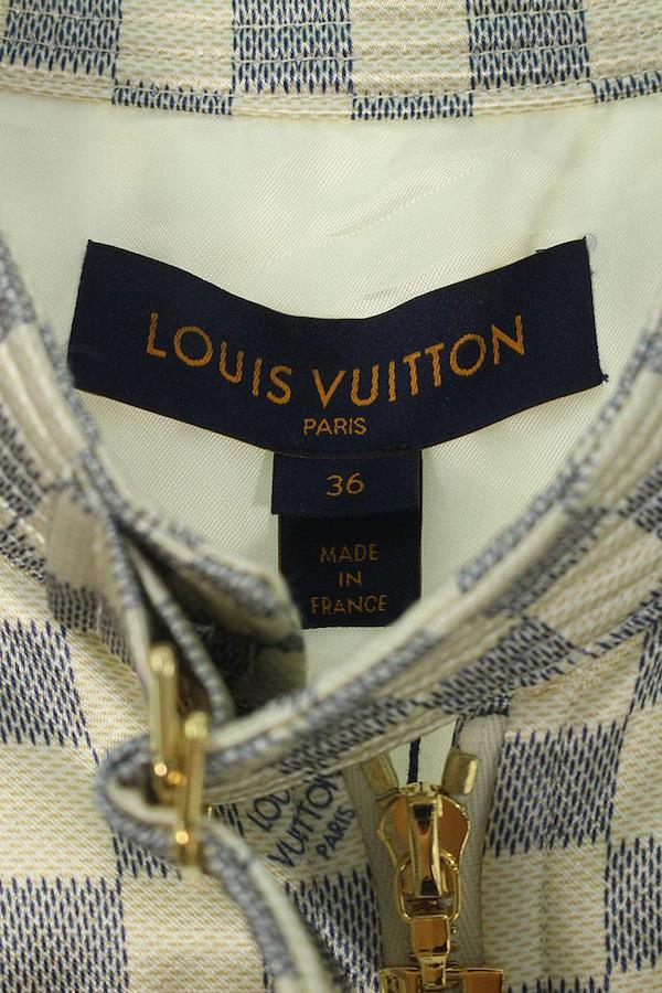 Buy Louis Vuitton LOUISVUITTON Size: 36 22SS RW221W KJ5 FMJA36 Damier Azur Bomber  Jacket Blouson from Japan - Buy authentic Plus exclusive items from Japan