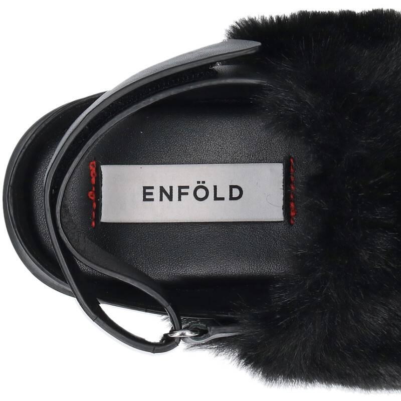 Buy ENFOLD Size: 38 22AW 300FA155-1500 Fake Fur Sandals from Japan