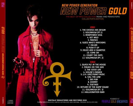 PRINCE = NEW POWER GENERATION / NEW POWER GOLD REMIX AND REMASTERS