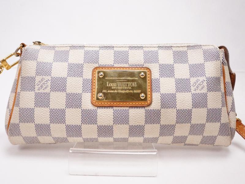 Buy Free Shipping Authentic Pre-owned Louis Vuitton Damier Azur Eva  Crossbody Bag Pouch Purse Long Strap N55214 140613 from Japan - Buy  authentic Plus exclusive items from Japan