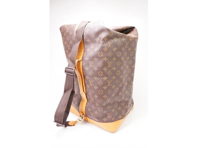 Brown Louis Vuitton Monogram Sac Marin Bandouliere Travel Bag